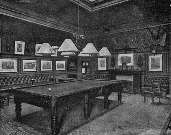 THE BILLIARD SALOON.