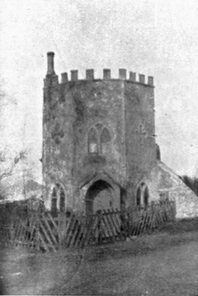 OLD TURNPIKE HOUSE ON THE WICKWAR ROAD.