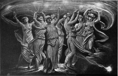 THE DANCE OF THE PLEIADES Elihu Vedder