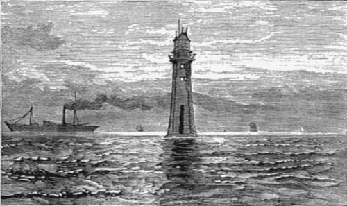 THE PERCH ROCK LIGHT.