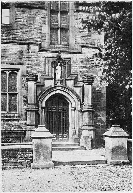 PORCH OF THE OLD SCHOOL.