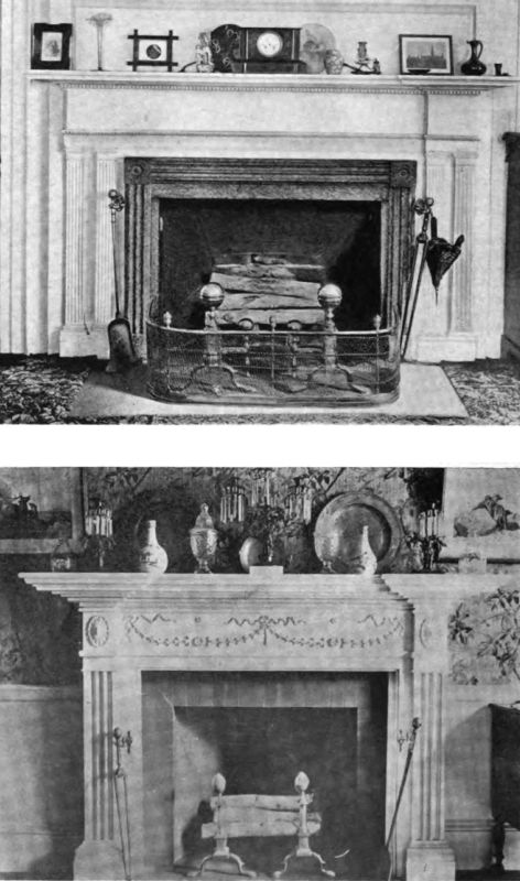 Plate LXXVII.—Soapstone Fire Frame, Kittredge House Fireplace, Kittredge House.