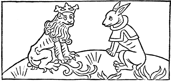 FROM THE 'DIALOGUS CREATURARUM.' GOUDA, 1480.