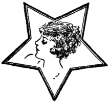 Woman in star