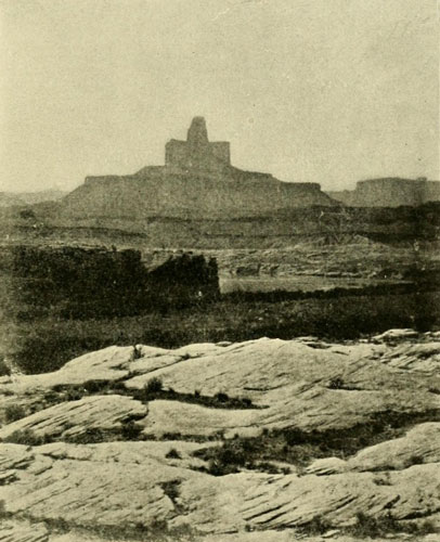 The Butte of the
Cross, between Labyrinth and Stillwater Canyons.