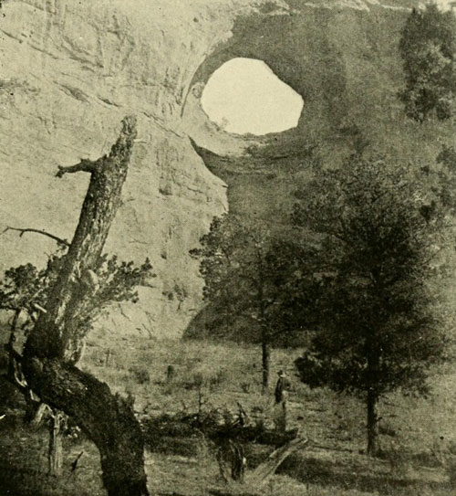 The “Hole in the
Wall,” near Ft. Defiance, Arizona.