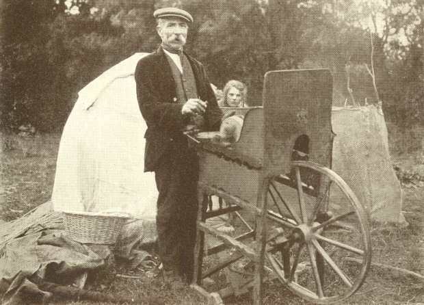 A Welsh Gypsy Tinker.  Photo. Fred Shaw