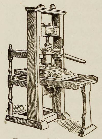 Franklin's Printing Press