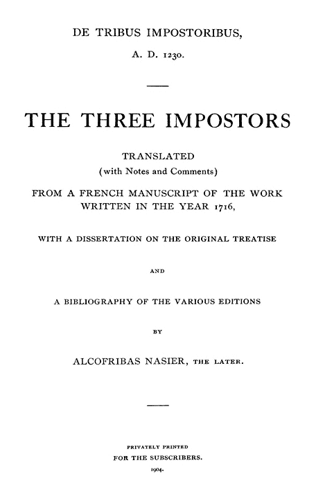 Original Title Page.