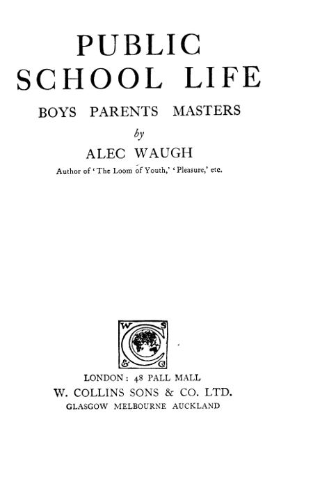 title page