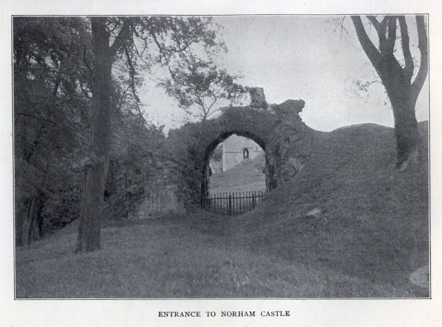 ENTRANCE TO NORHAM CASTLE