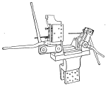 Figure 47.--Clamping Dies of a Butt Welder